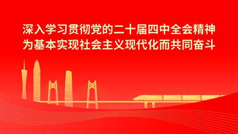 深入學(xué)習(xí)貫徹黨的二十屆四中全會(huì)精神為基本實(shí)現(xiàn)社會(huì)主義現(xiàn)代化而共同奮斗